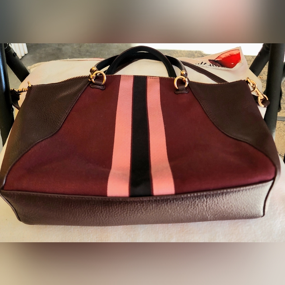 Coach Horse and Carriage Jacquard Prairie Satchel - Picture 7 of 13